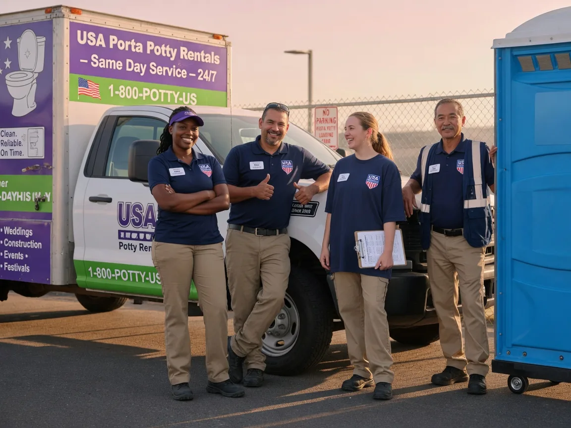 Porta Potty Rental company in Preston, GA